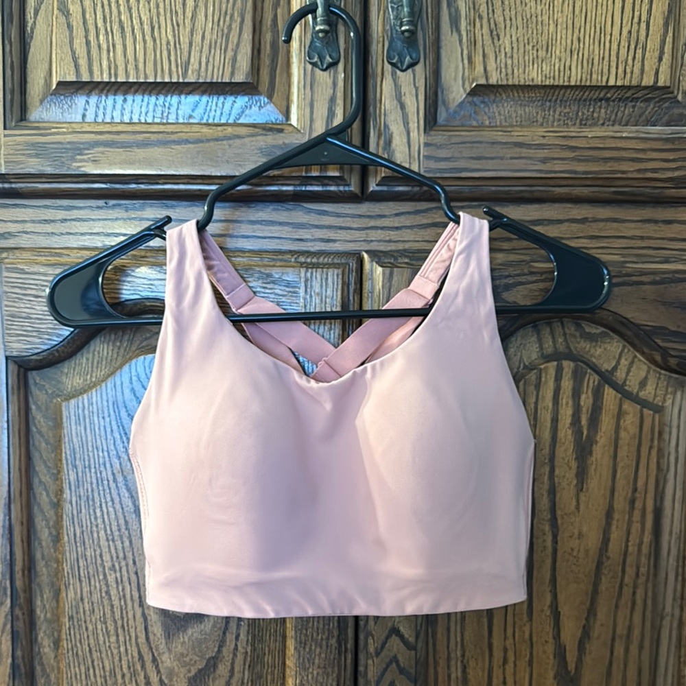 EUC! Lululemon Pink Energy High Support Bra, size 34DD